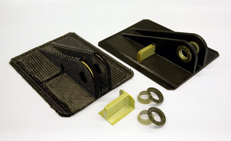 Matrix soluble yarn for high performance composites