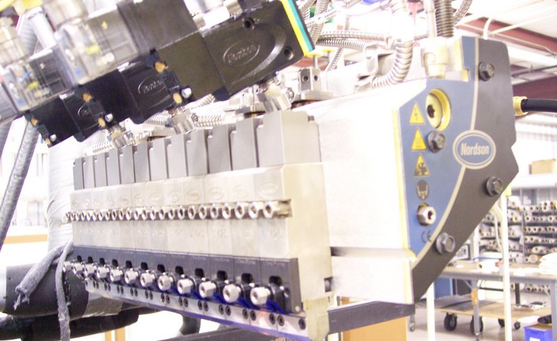 Neuer Nordson Spritzkopf in Sumter