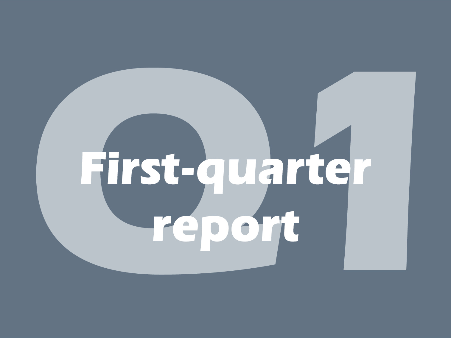 First-quarter report 2024 (January - March 2024) of the EMS Group